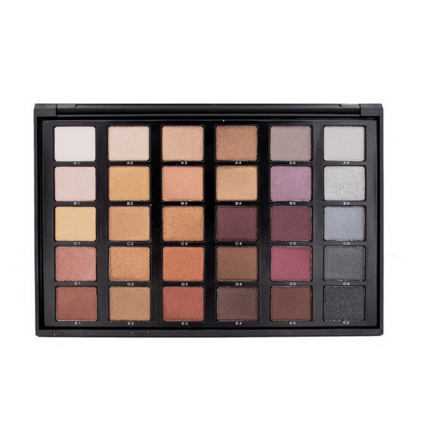 30 Colour Shimmer Neutral Eyeshadow Palette