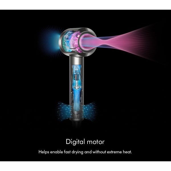 Dyson Supersonic Hairdryer Straight & Wavy Prussian Blue/Rich Copper