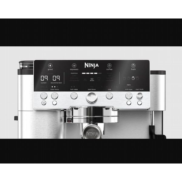 Ninja Luxe Caf&eacute; Premier Series Bean To Cup Coffee Machine Silver & Black
