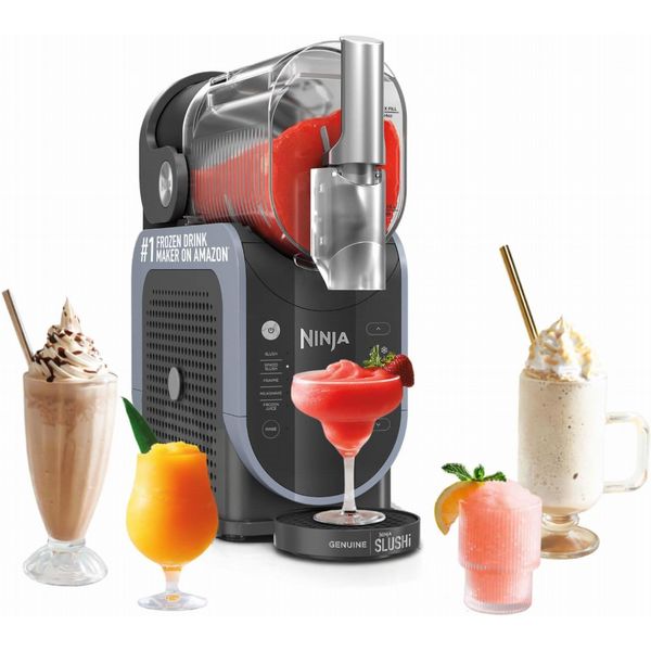 Ninja Slushi Fs301Uk Frozen Drink Maker - Artic Blue & Grey