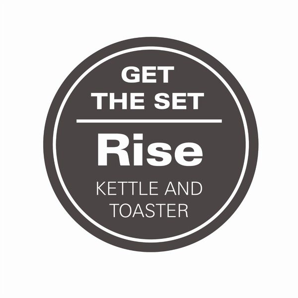 Hamilton Beach Rise Polished Kettle and 2 Slice Toaster