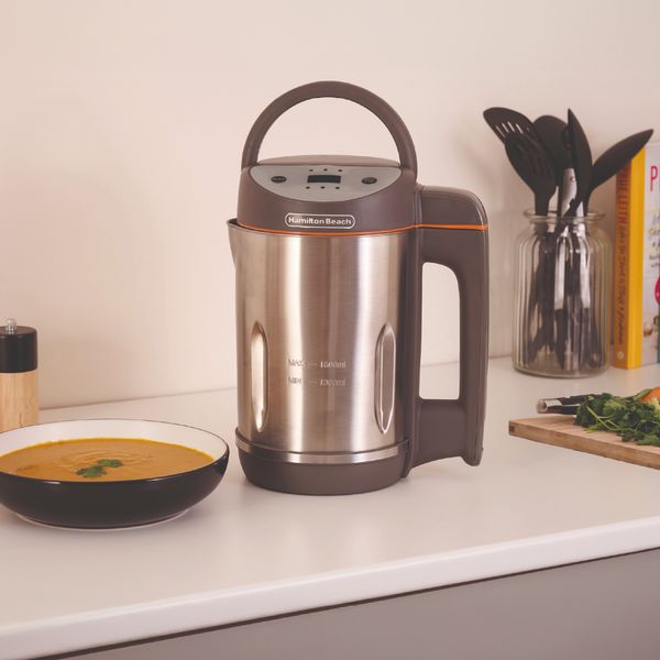 Hamilton Beach 3-in-1 Soup Maker, Smoothie Blender and Jam Maker - Grey